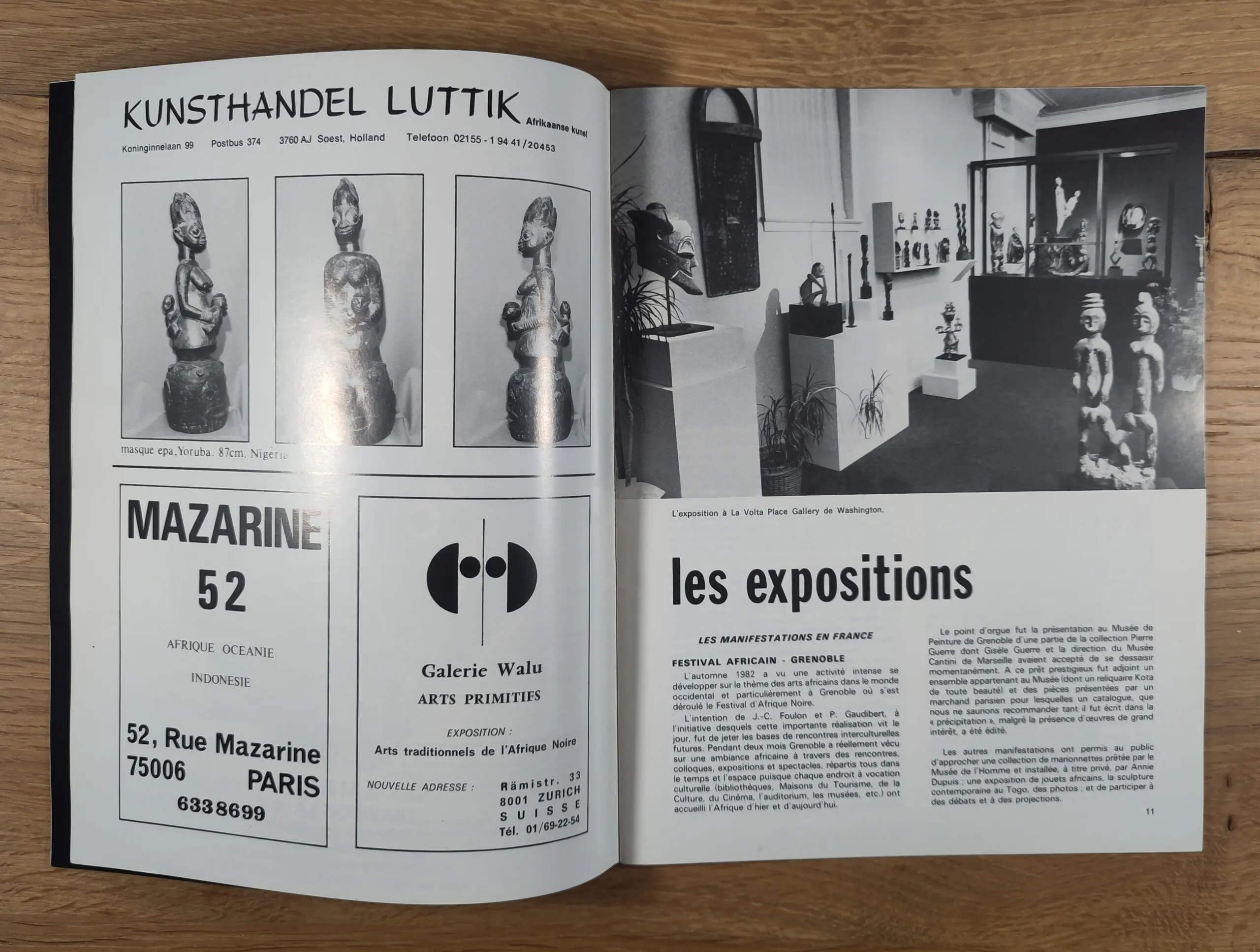 Arts d’Afrique Noire – nummer 45 – 1983 – detailfoto