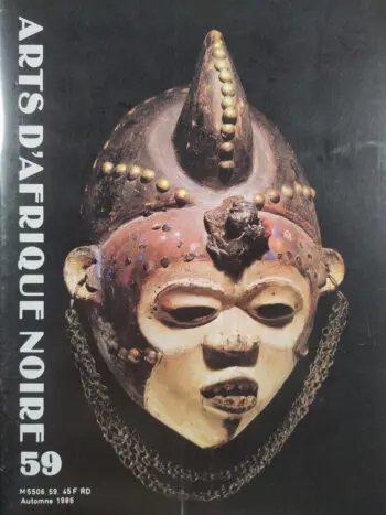 Arts d’Afrique Noire – nummer 59 – 1986 – detailfoto