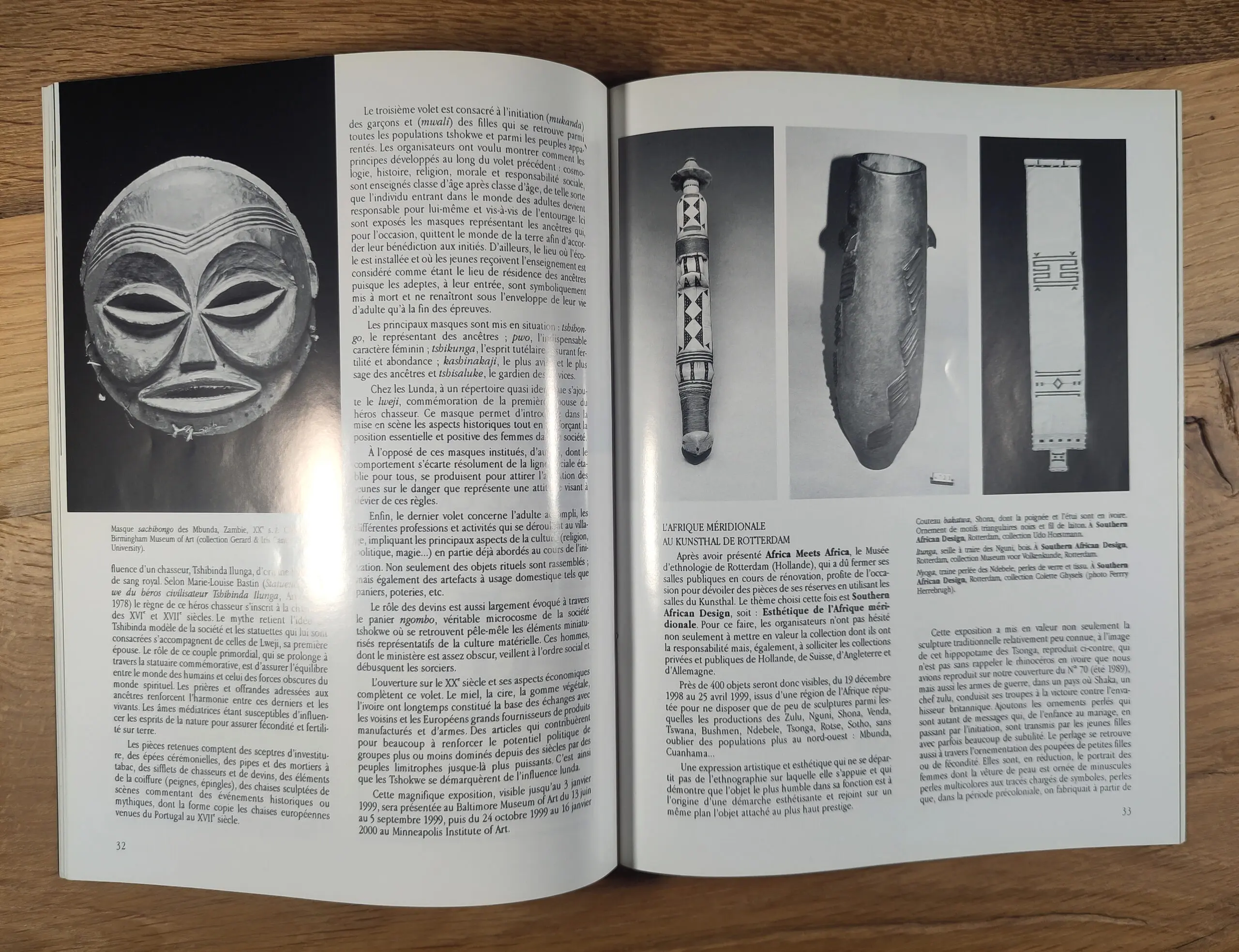 Arts d’Afrique Noire – nummer 108 – 1998 – detailfoto