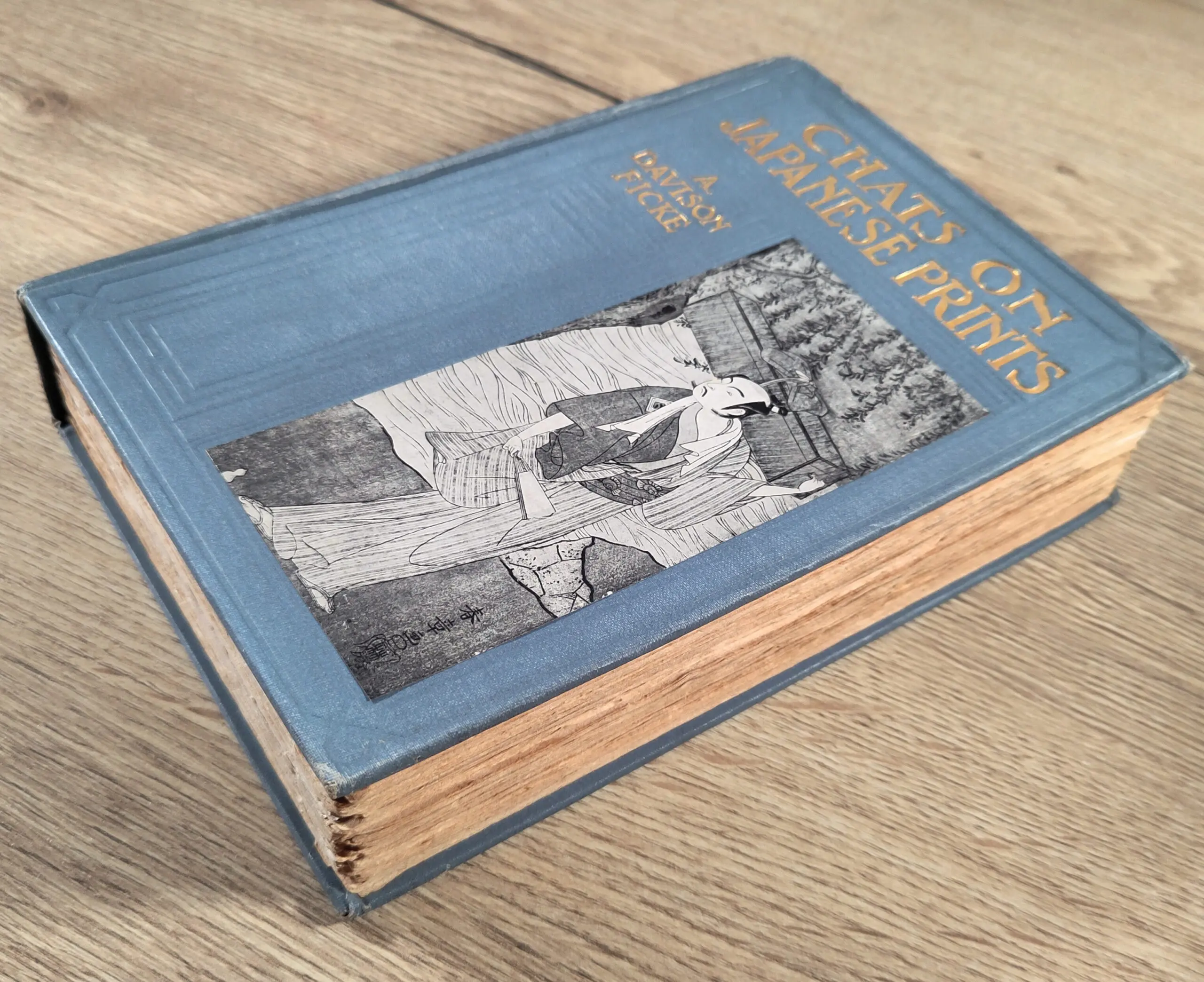 Chats on Japanese Prints – Arthur Davison Ficke (1917, hardcover) – detailfoto