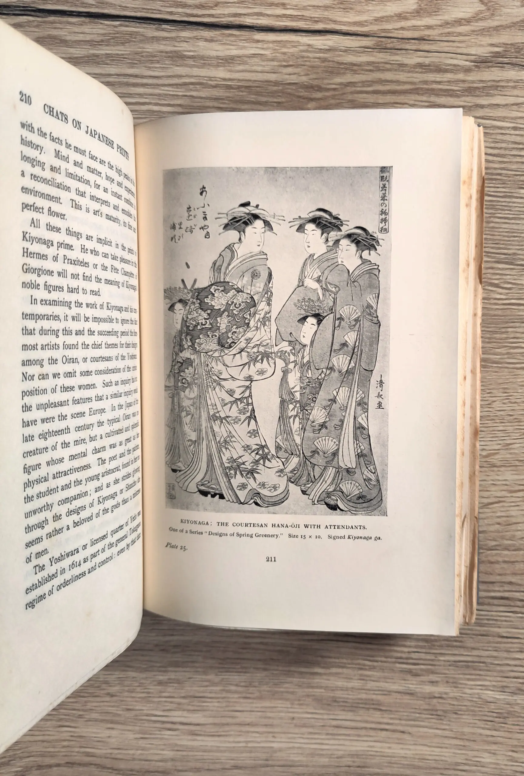 Chats on Japanese Prints – Arthur Davison Ficke (1917, hardcover) – detailfoto