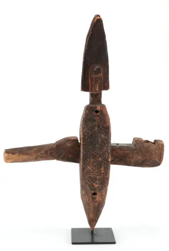 Serratura da porta Bamana, Mali, 59 cm – foto di dettaglio