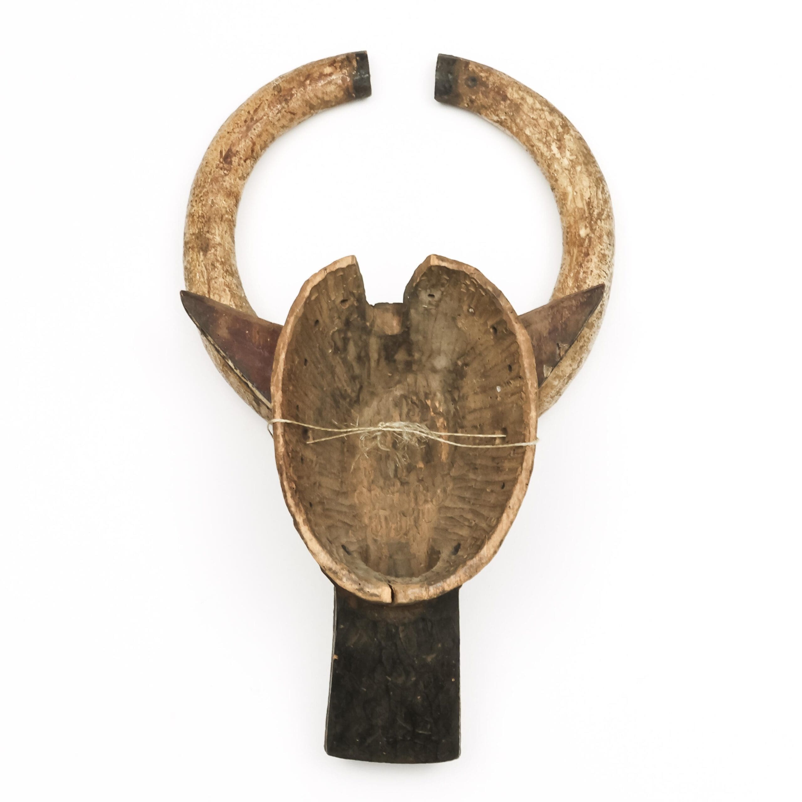 Gurunsi antelope mask - Burkina Faso - tribal art - detail photo