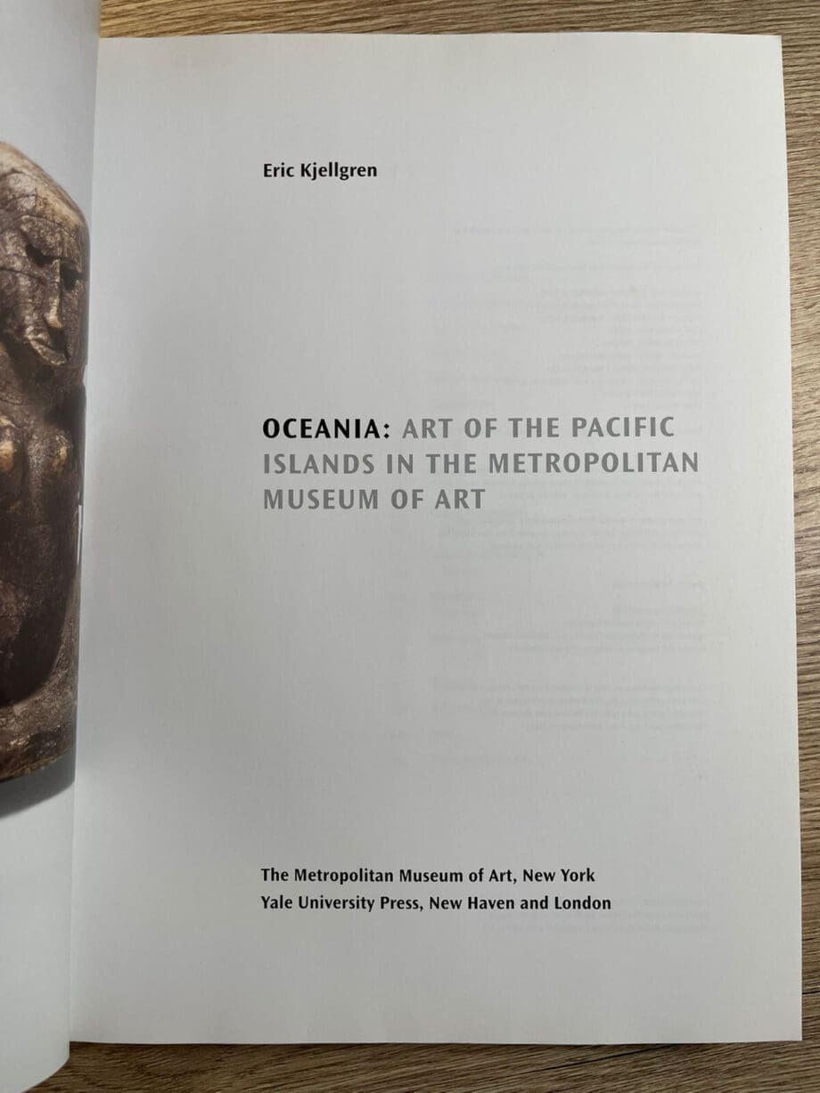 Oceania Art of the Pacific Islands at The Metropolitan Museum of Art - Eric Kjellgren, 2007, 9780300120301 - Vergulde Kat
