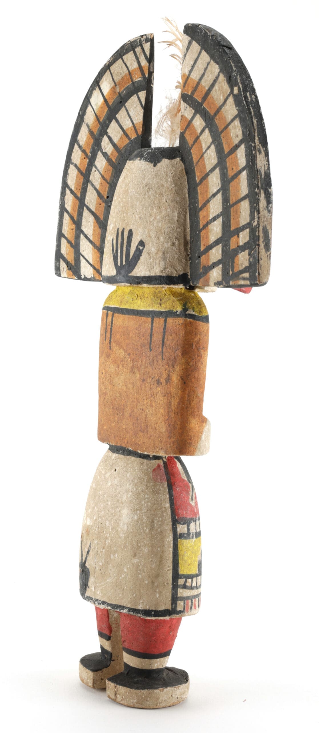 Hopi Owl kachina (Mongwu) - Arizona, United States - detailed photo