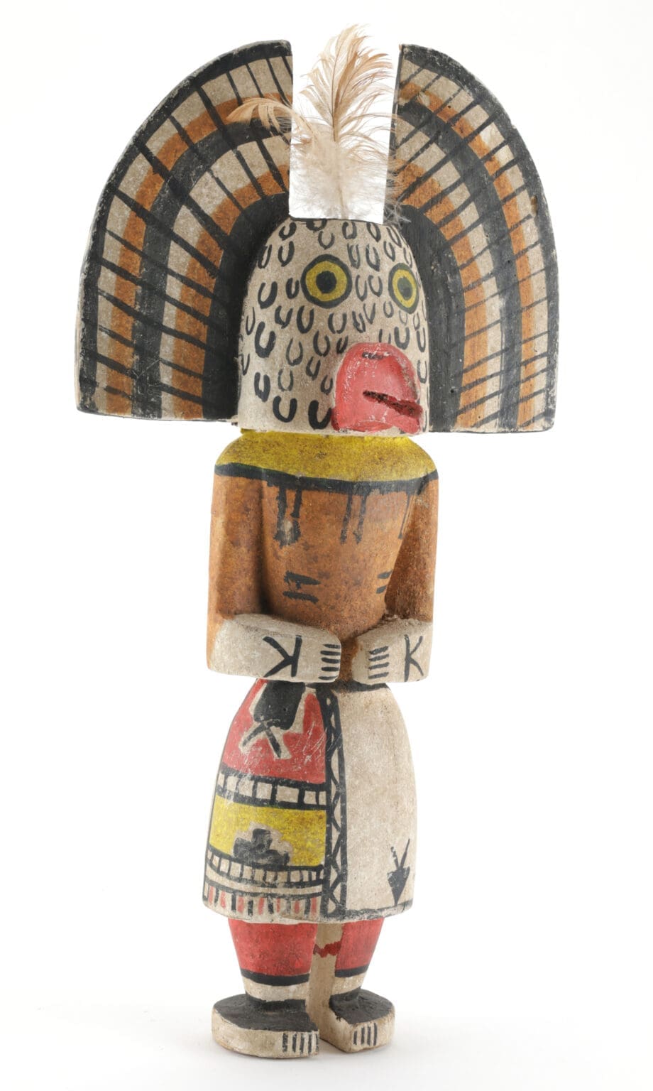Hopi Owl kachina (Mongwu) - Arizona, United States - Vergulde Kat