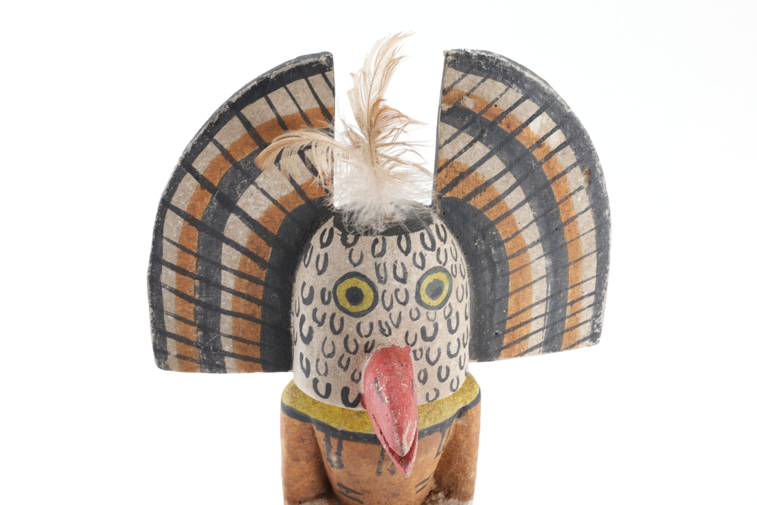 Hopi Owl kachina (Mongwu) - Arizona, United States - detailed photo