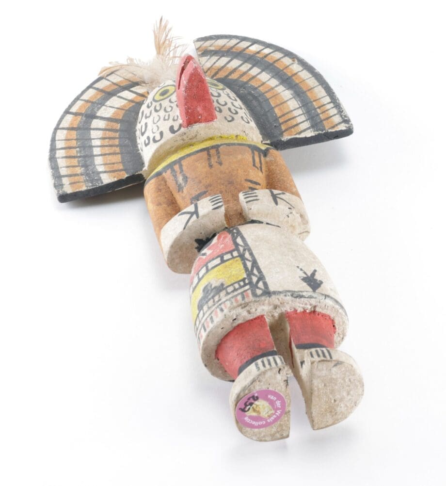 Hopi Owl kachina (Mongwu) - Arizona, United States - Vergulde Kat
