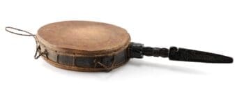 Dhyangro rituele drum – West-Nepal (Magar) – detailfoto