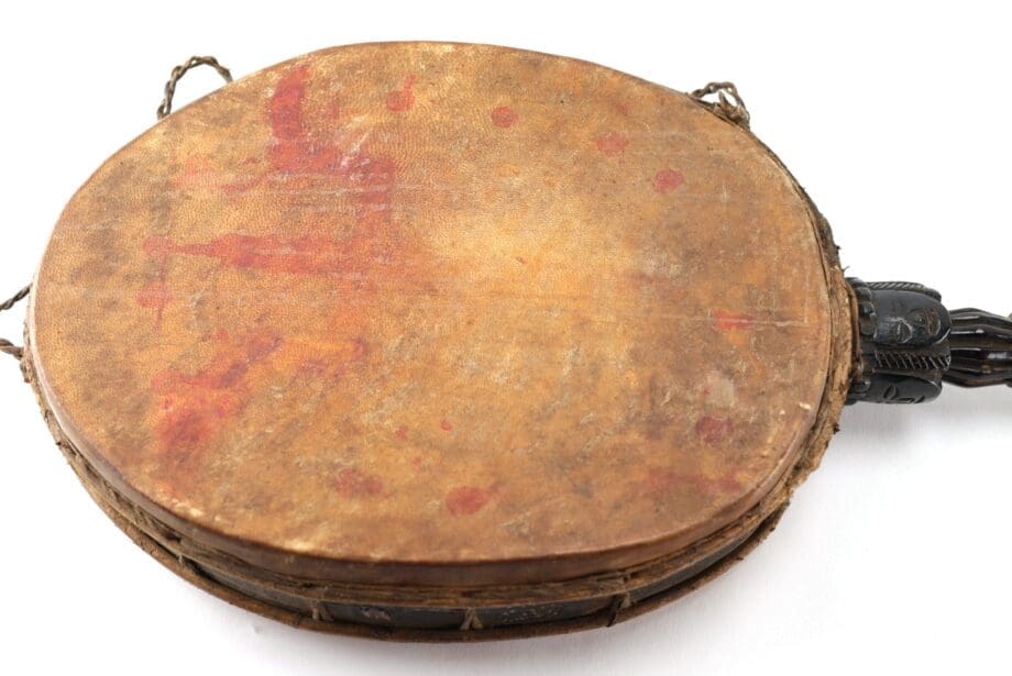 Dhyangro rituele drum – West-Nepal (Magar) – Vergulde Kat