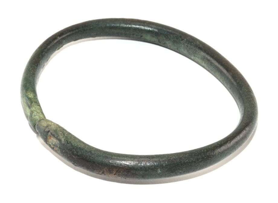 Manila bronze bracelet - West Africa - 19th/20th century - Vergulde Kat