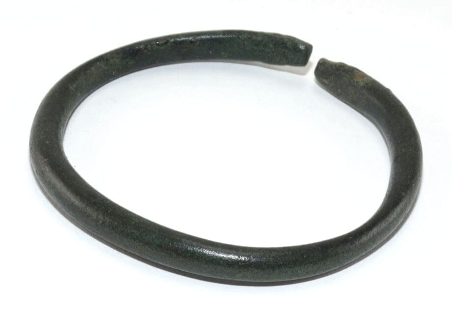 Manila bronze bracelet - West Africa - 19th/20th century - Vergulde Kat