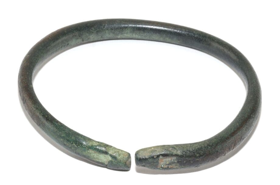 Manila bronze bracelet - West Africa - 19th/20th century - Vergulde Kat