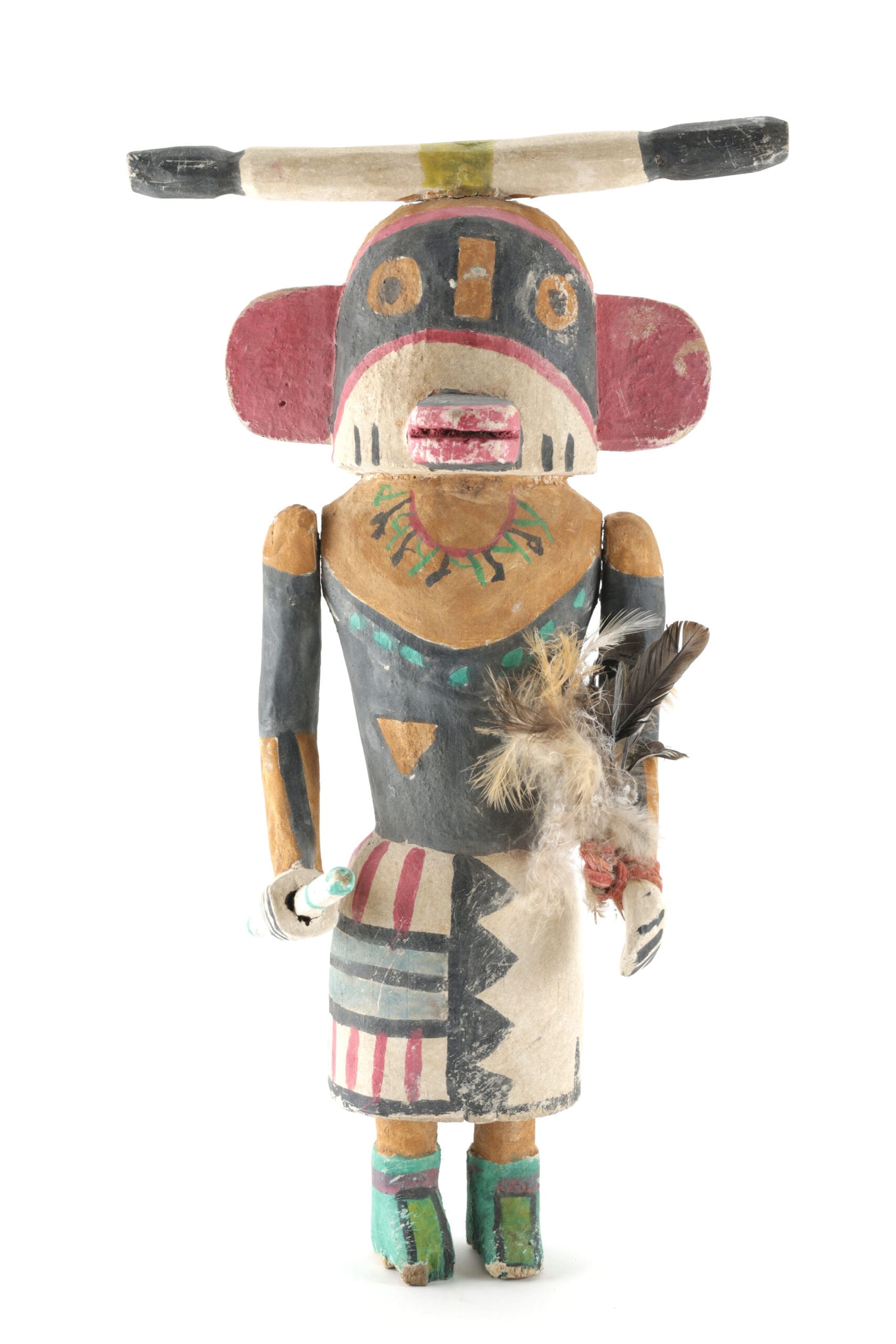Hopi Sio Salako Mana kachina – Arizona – Verenigde Staten – detailfoto