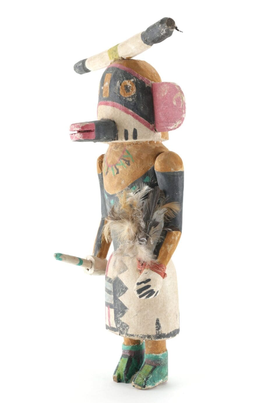 Hopi Sio Salako Mana kachina – Arizona – Verenigde Staten – Vergulde Kat