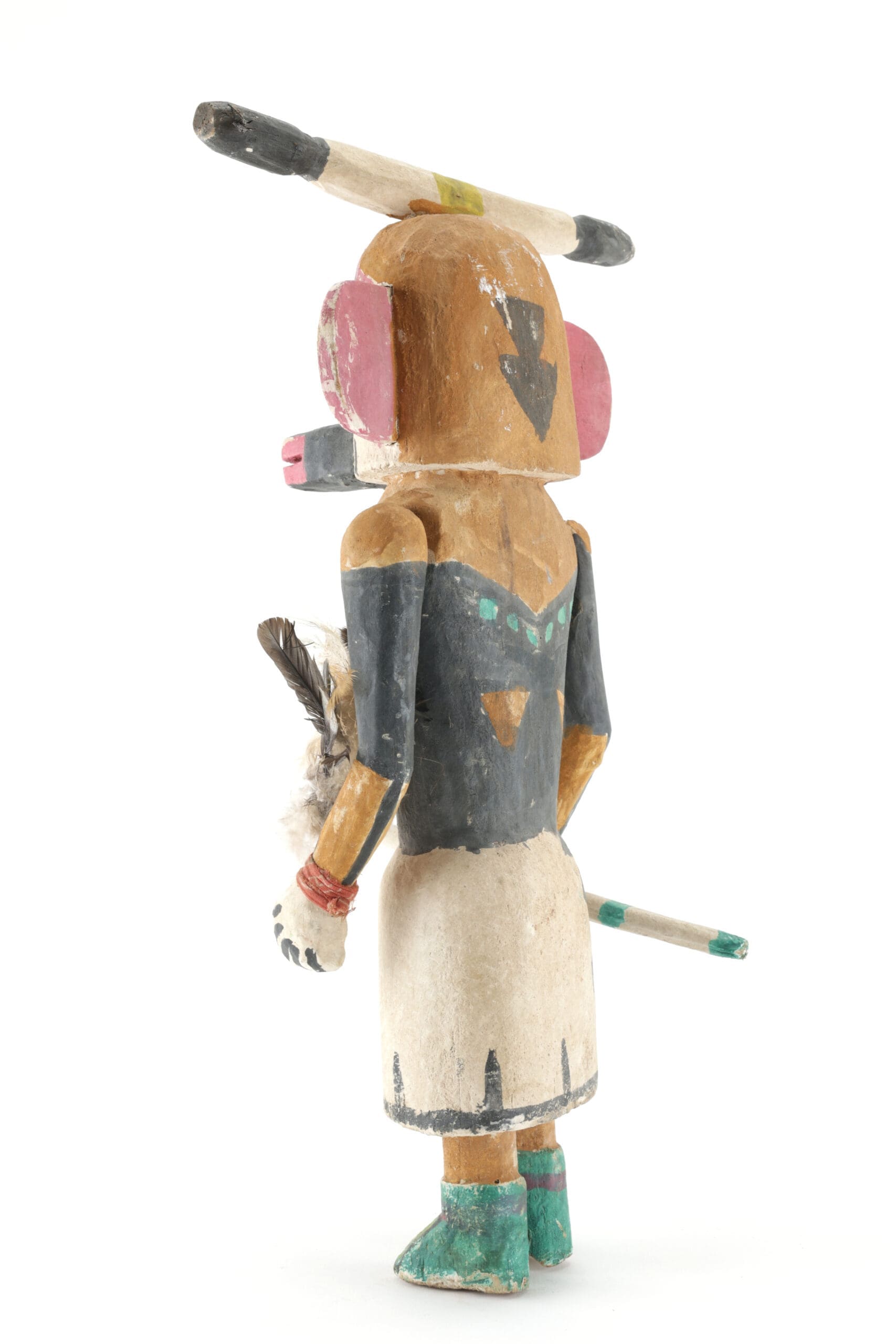 Hopi Sio Salako Mana kachina – Arizona – Verenigde Staten – detailfoto