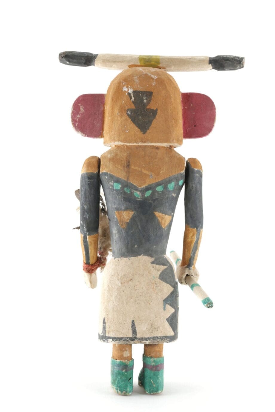 Hopi Sio Salako Mana kachina – Arizona – Verenigde Staten – Vergulde Kat