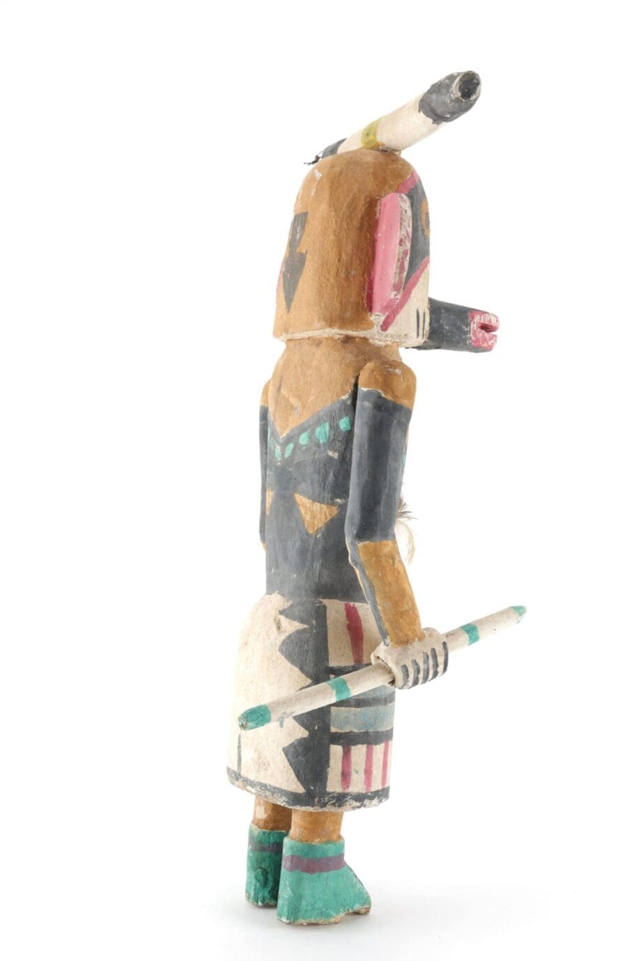 Hopi Sio Salako Mana kachina – Arizona – Verenigde Staten – Vergulde Kat