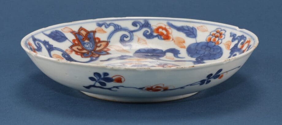 Chinese Imari porcelain plate - 18th century - Dr J.E. van der Meulen Collection - Vergulde Kat