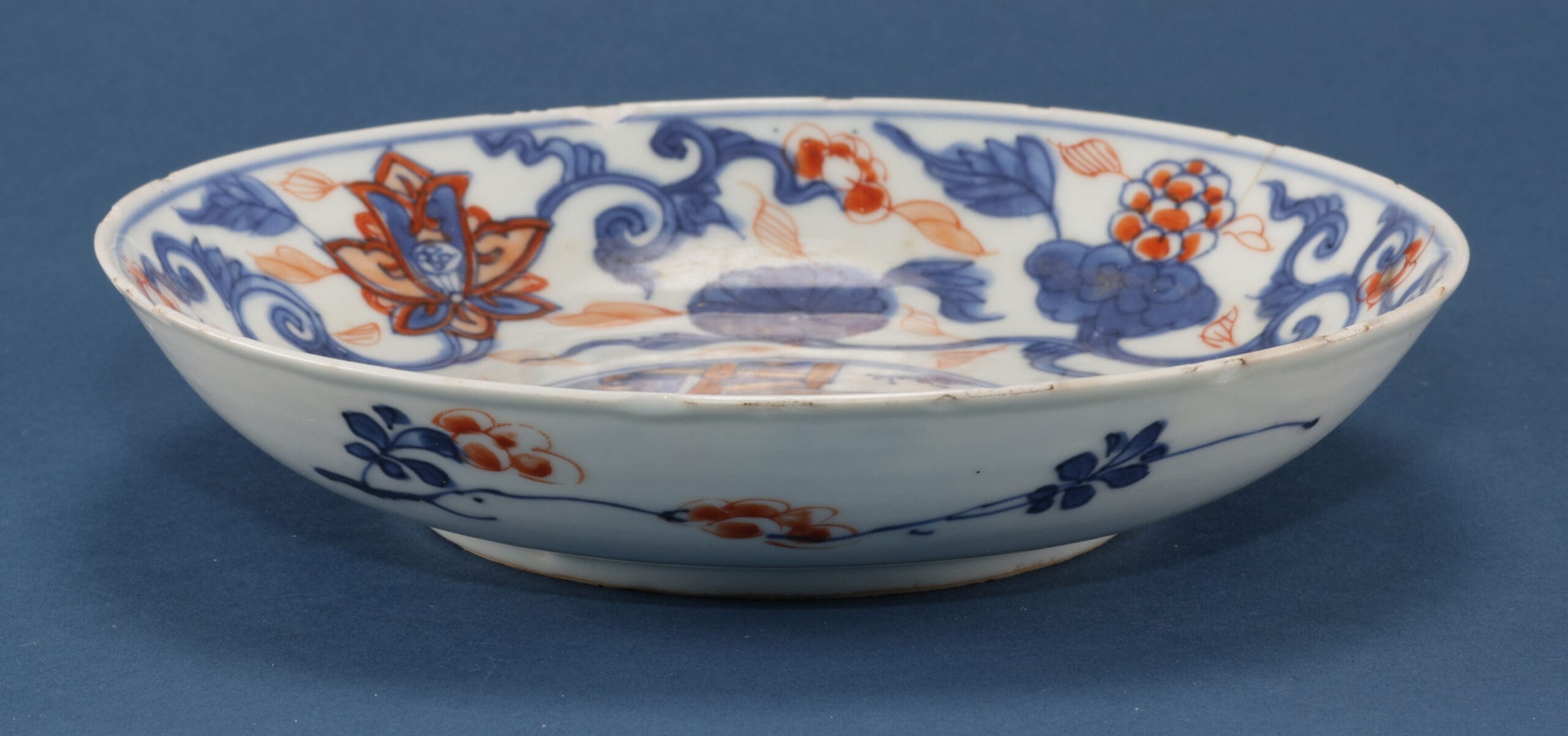 Chinese Imari porcelain plate - 18th century - Dr J.E. van der Meulen Collection - detail photo