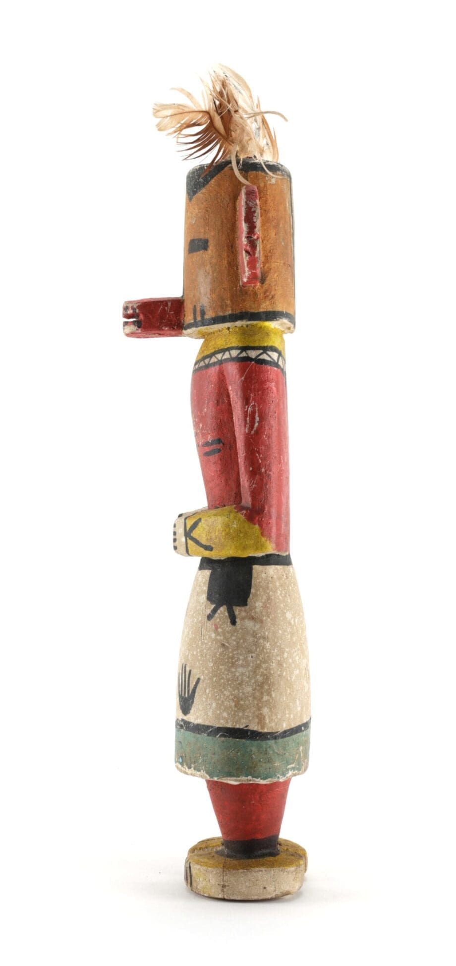 Hopi Deer kachina - deer katsina - 36 cm - Vergulde Kat