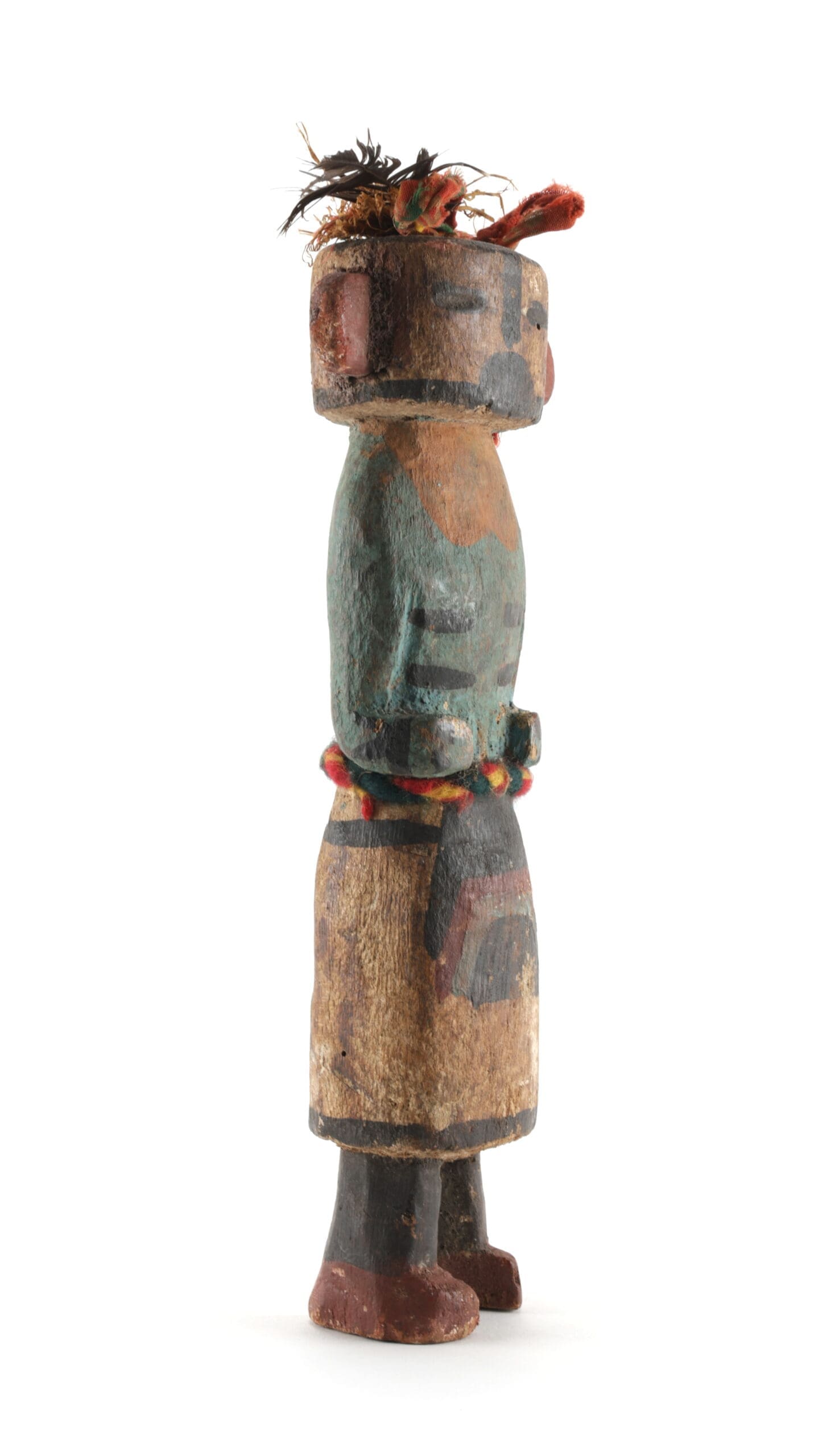 Traditional Hopi Longhair kachina - Arizona, United States - detail photo