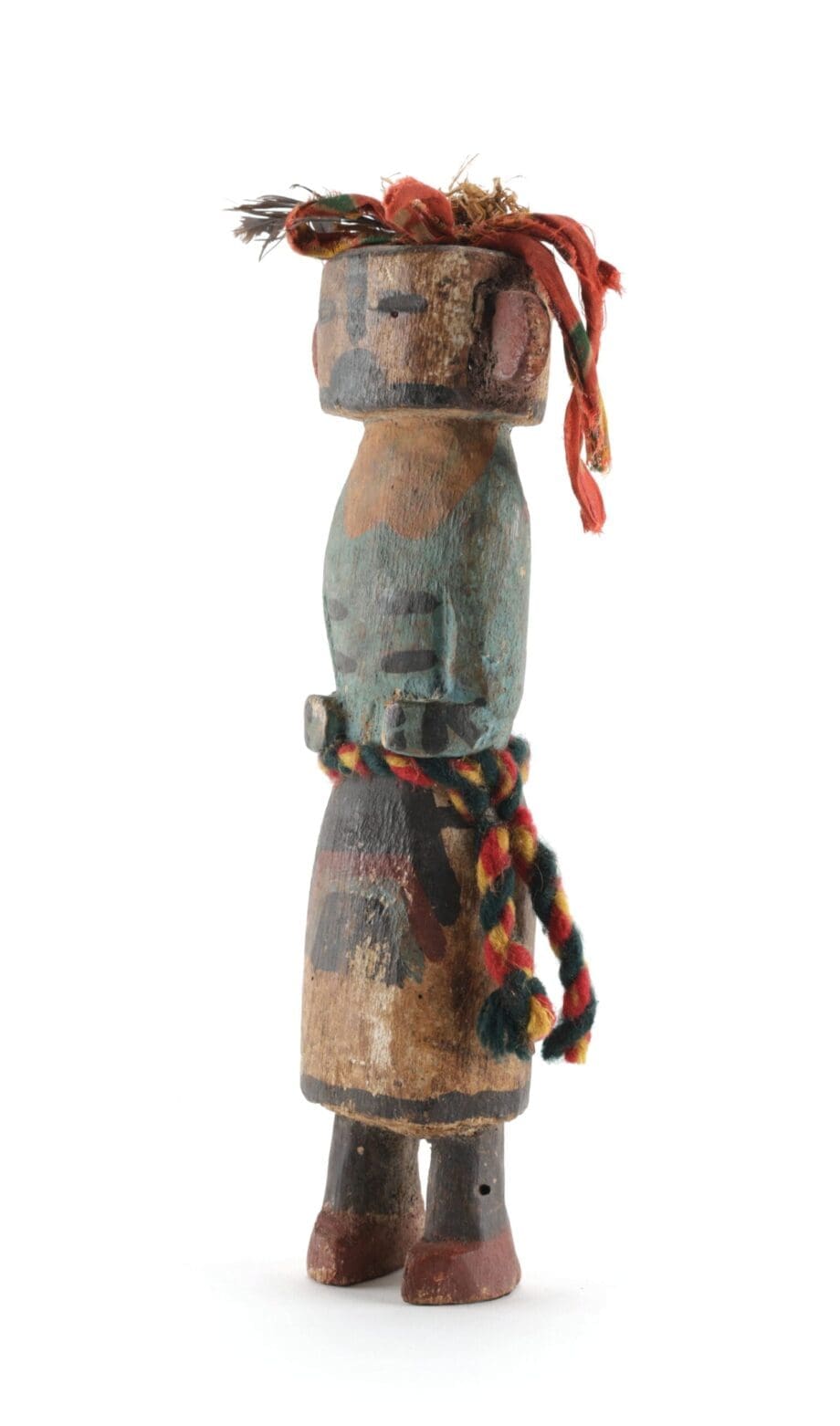 Traditional Hopi Longhair kachina - Arizona, United States - Vergulde Kat