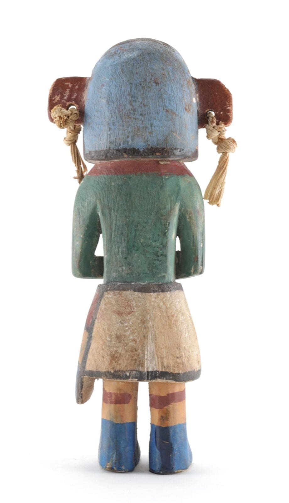 Hopi Crow Mother kachina (Angwusnasomtaka) – Arizona – Vergulde Kat