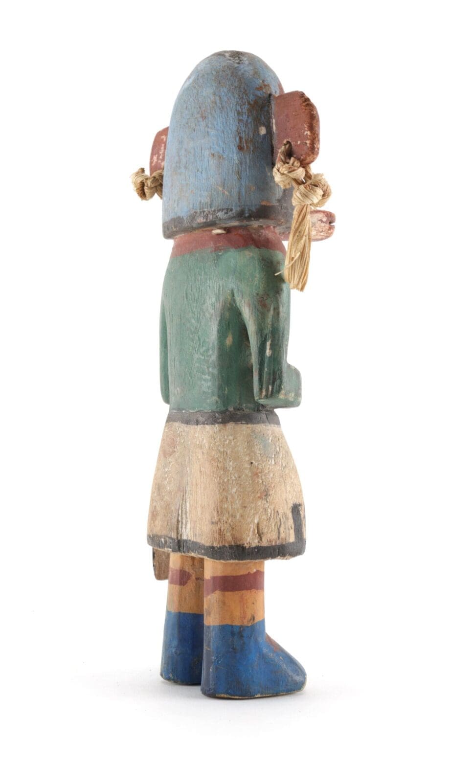 Hopi Crow Mother kachina (Angwusnasomtaka) – Arizona – Vergulde Kat
