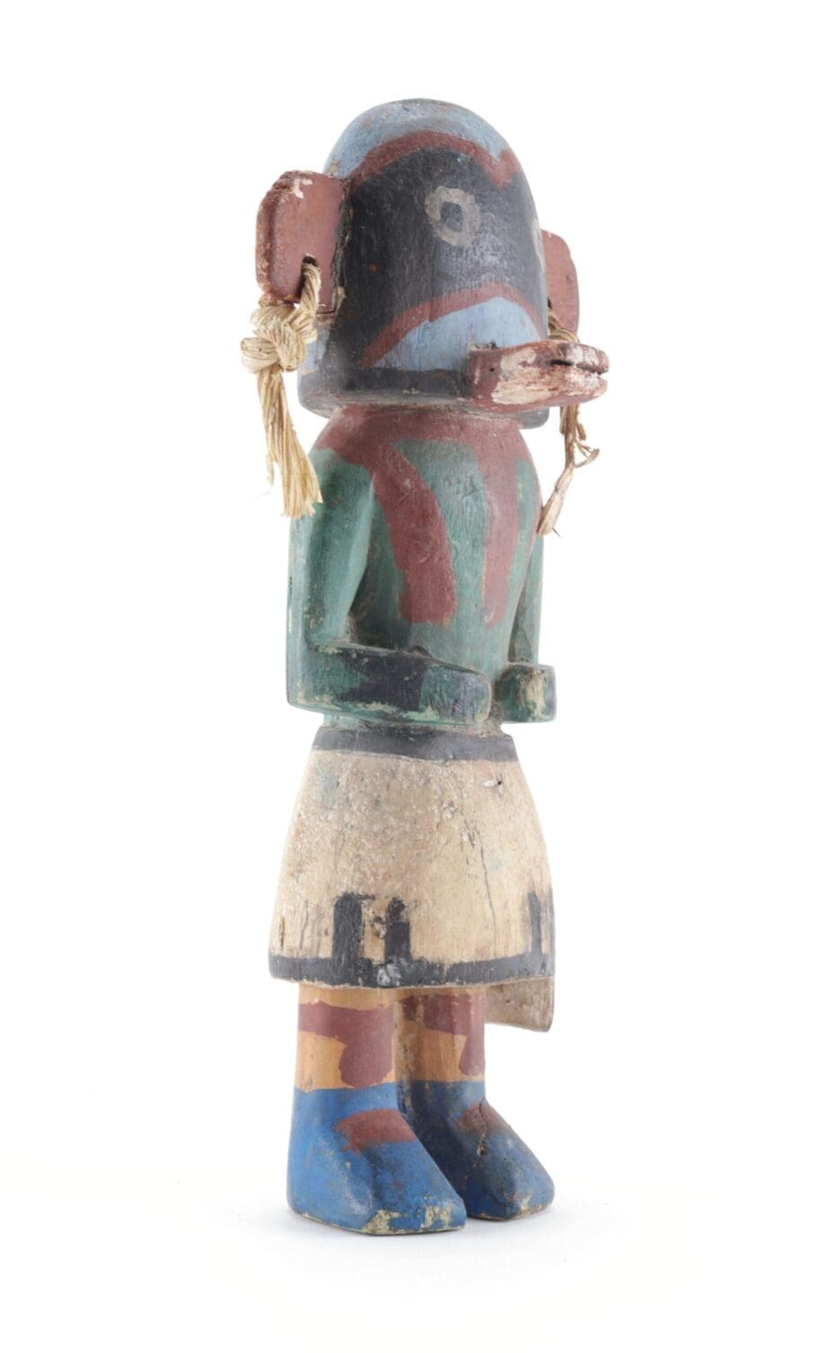 Hopi Crow Mother kachina (Angwusnasomtaka) – Arizona – Vergulde Kat