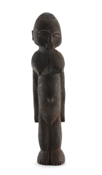 Lobi beeld van een vrouw – Burkina Faso – detailfoto