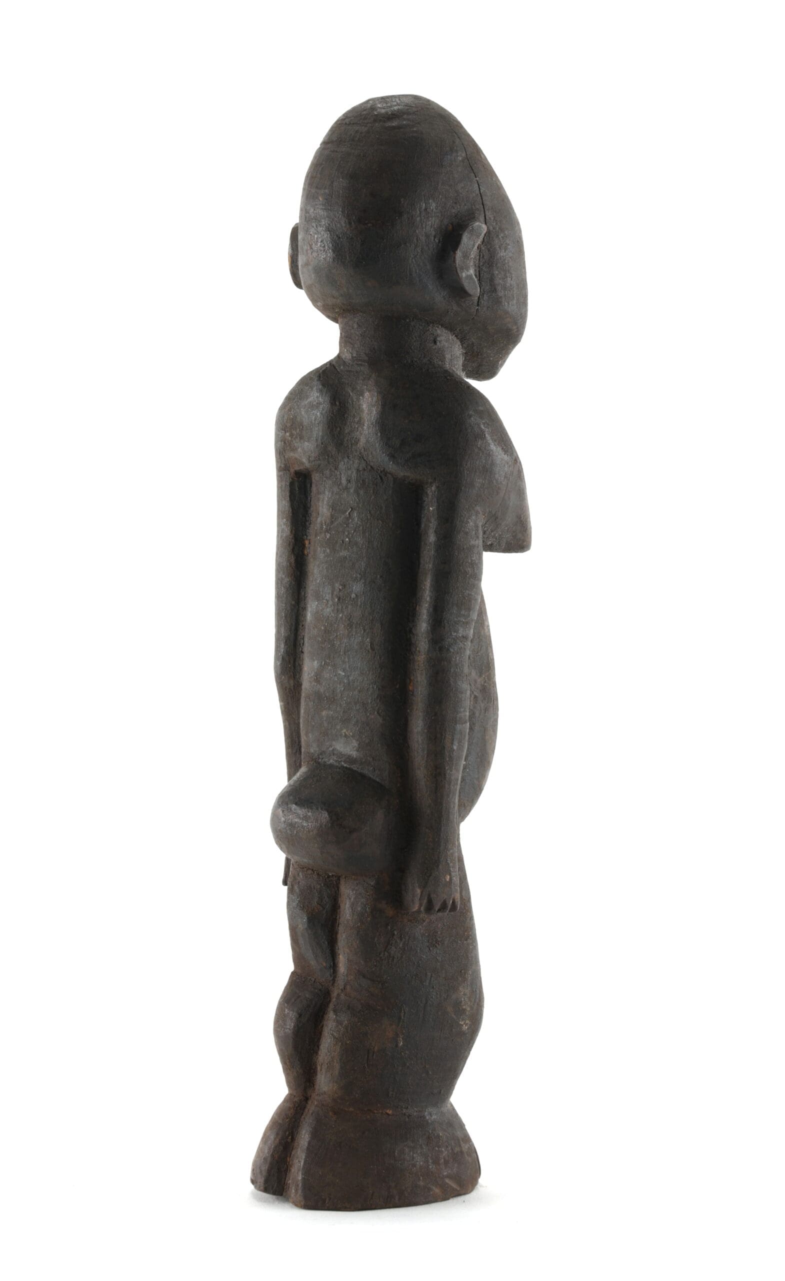 Lobi statue of a woman - Burkina Faso - detail photo