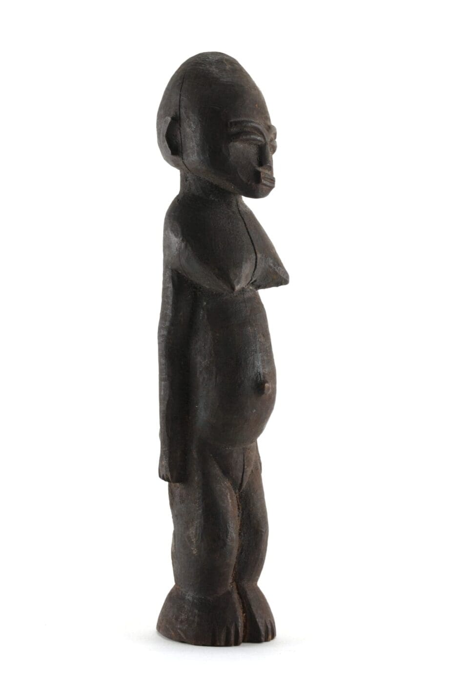 Lobi statue of a woman - Burkina Faso - Vergulde Kat
