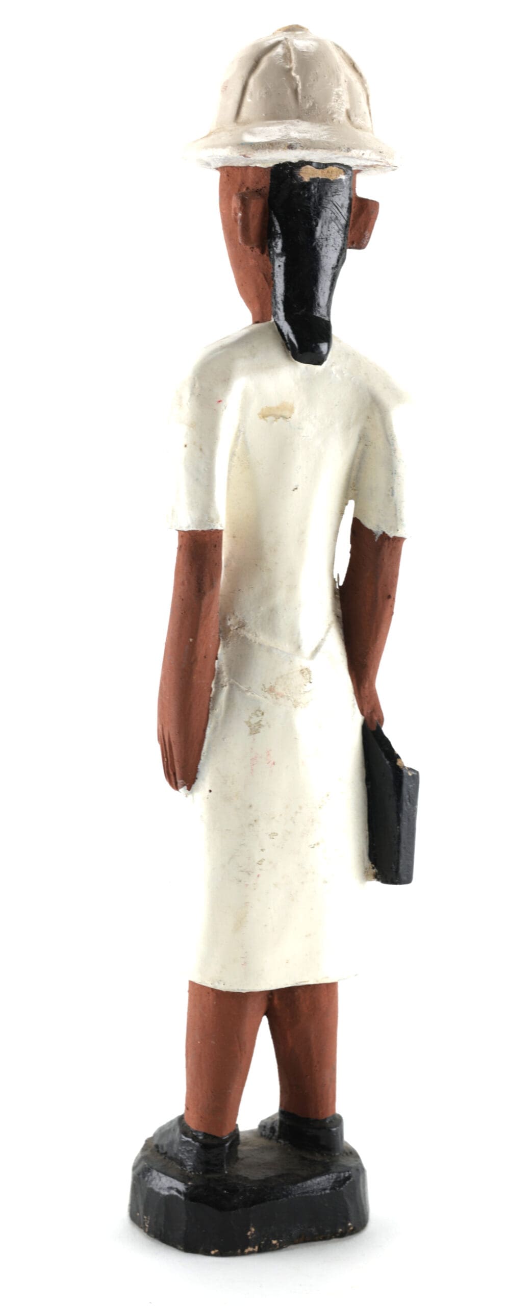 Baule colon statue of a nurse - Ivory Coast - detail photo