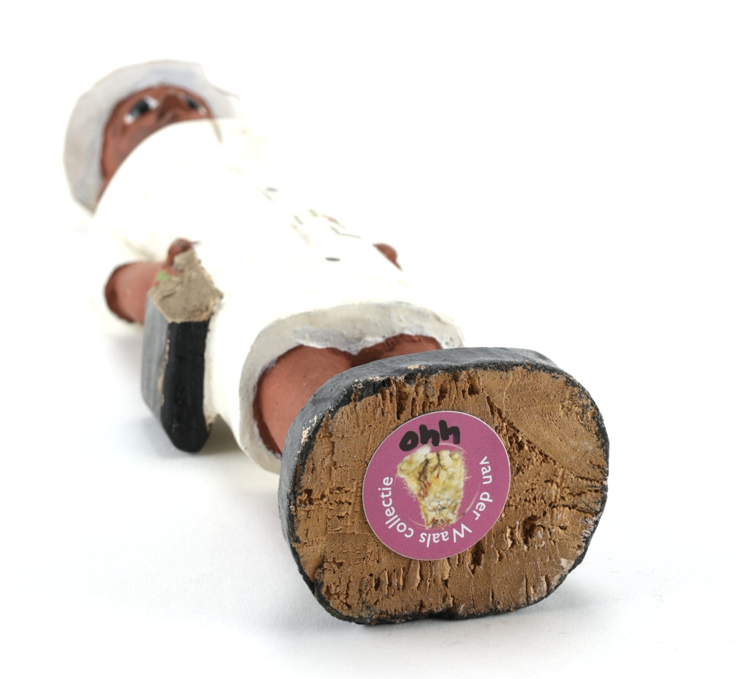 Baule colon statue of a nurse - Ivory Coast - detail photo