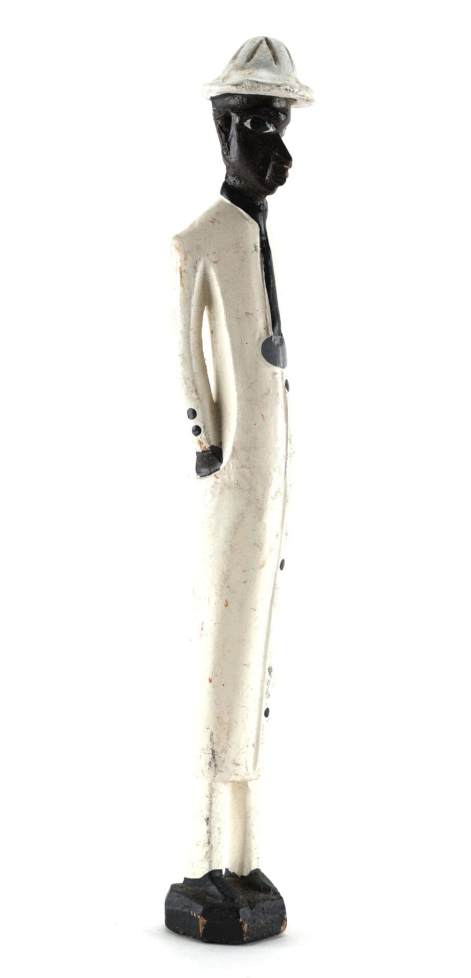 Baule Colon image of a doctor - Ivory Coast - Vergulde Kat