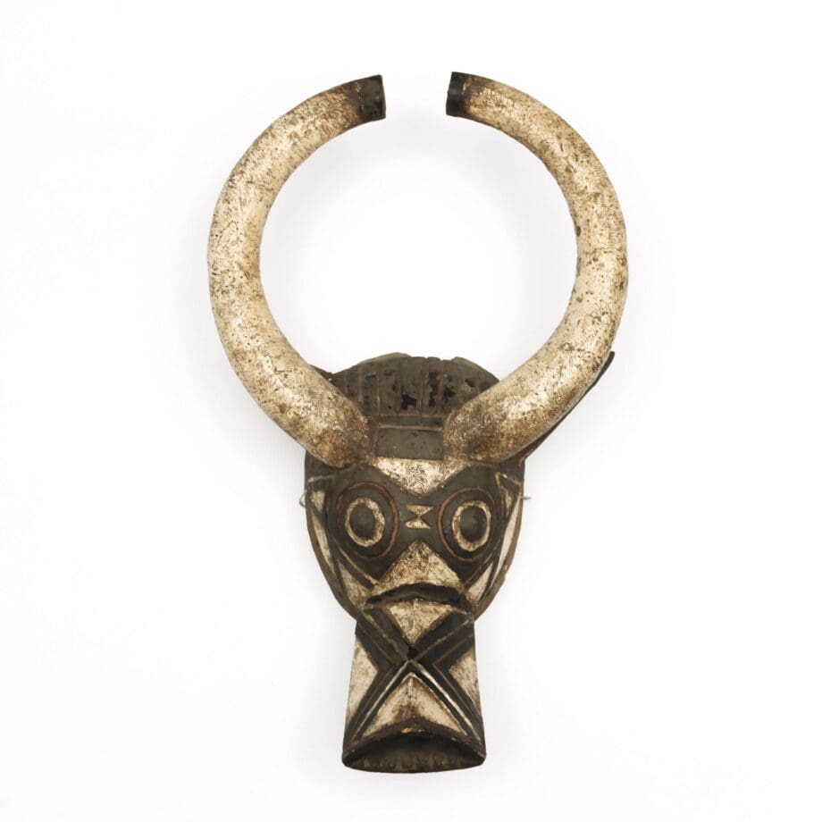 Gurunsi antelope mask - Burkina Faso - tribal art - Vergulde Kat