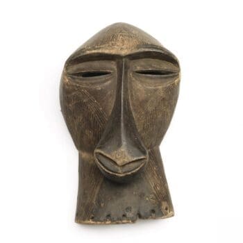 Luba-Hemba masker van een aap – Congo – tribale kunst – detailfoto