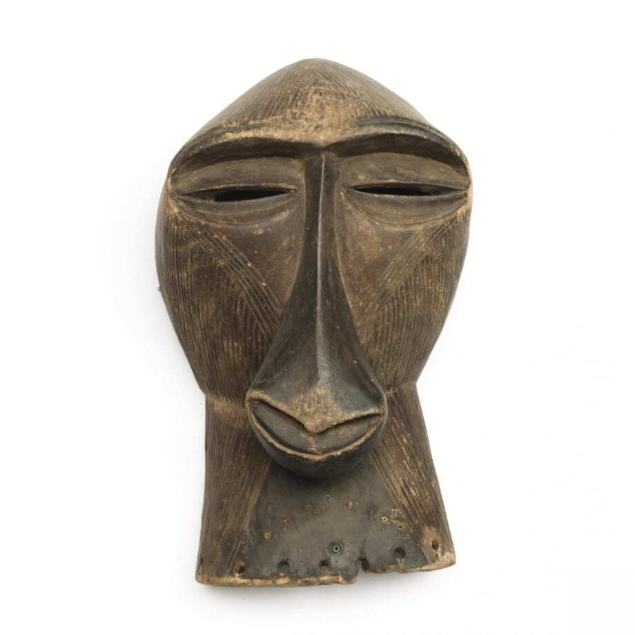 Masque Luba-Hemba représentant un singe – Congo – art tribal – Vergulde Kat