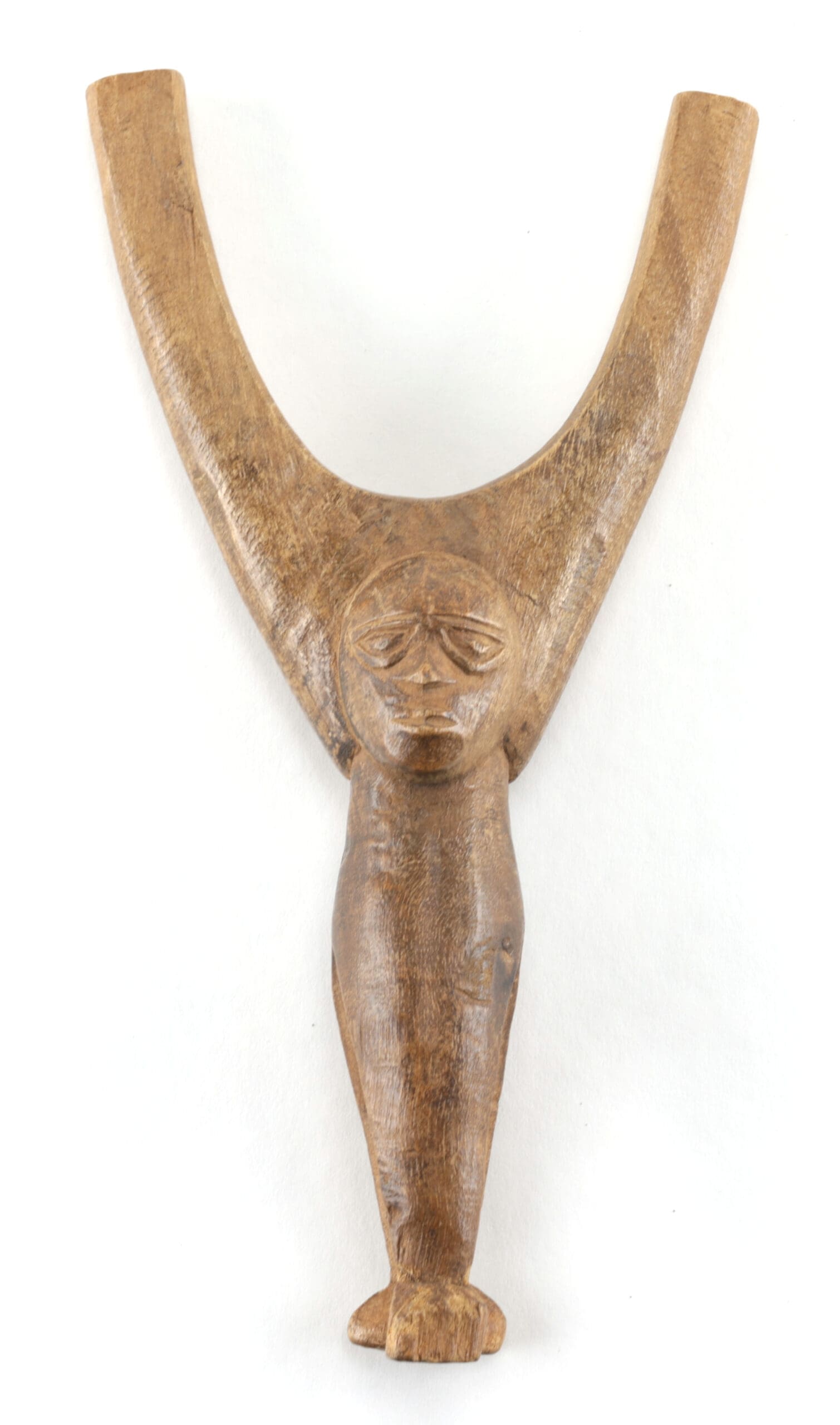 Lobi katapult van een man – Burkina Faso – tribale kunst – detailfoto