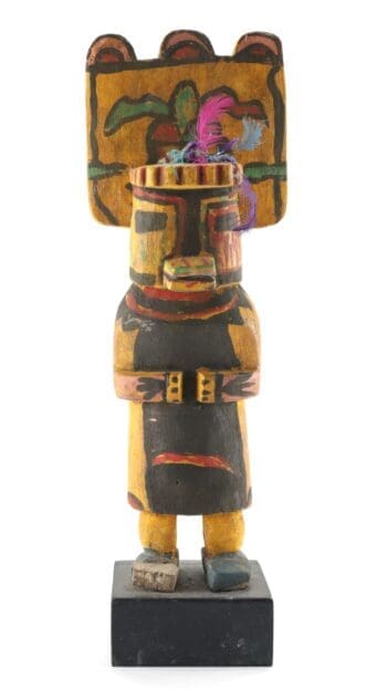 Shalako kachina - Hopi - 33 cm - Ben Spangberg collection - detail photo