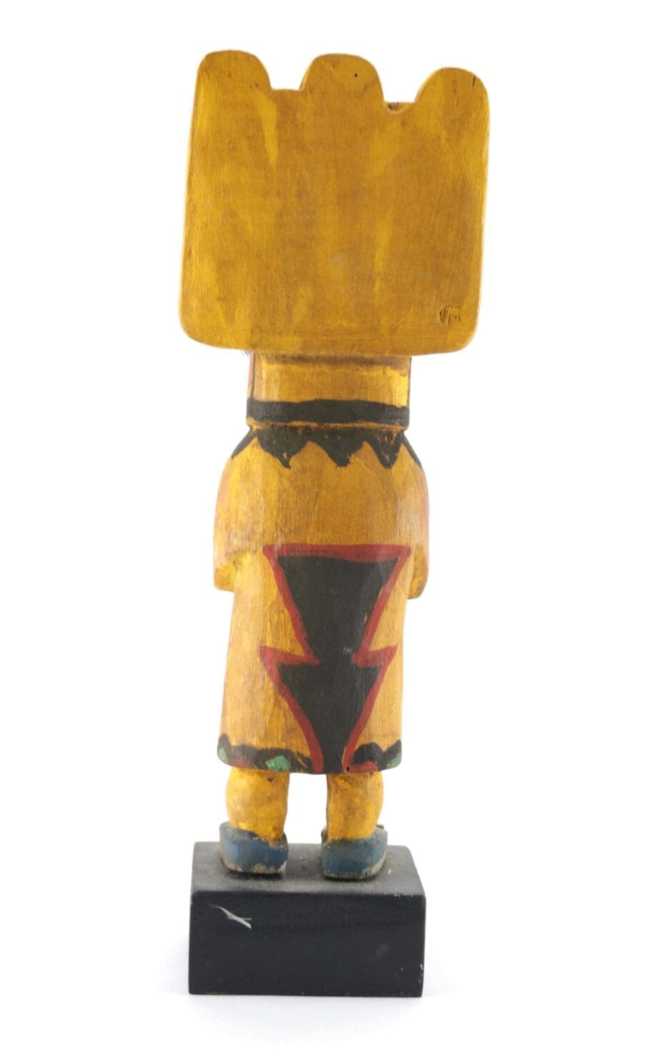 Shalako kachina - Hopi - 33 cm - Ben Spangberg collection - Vergulde Kat