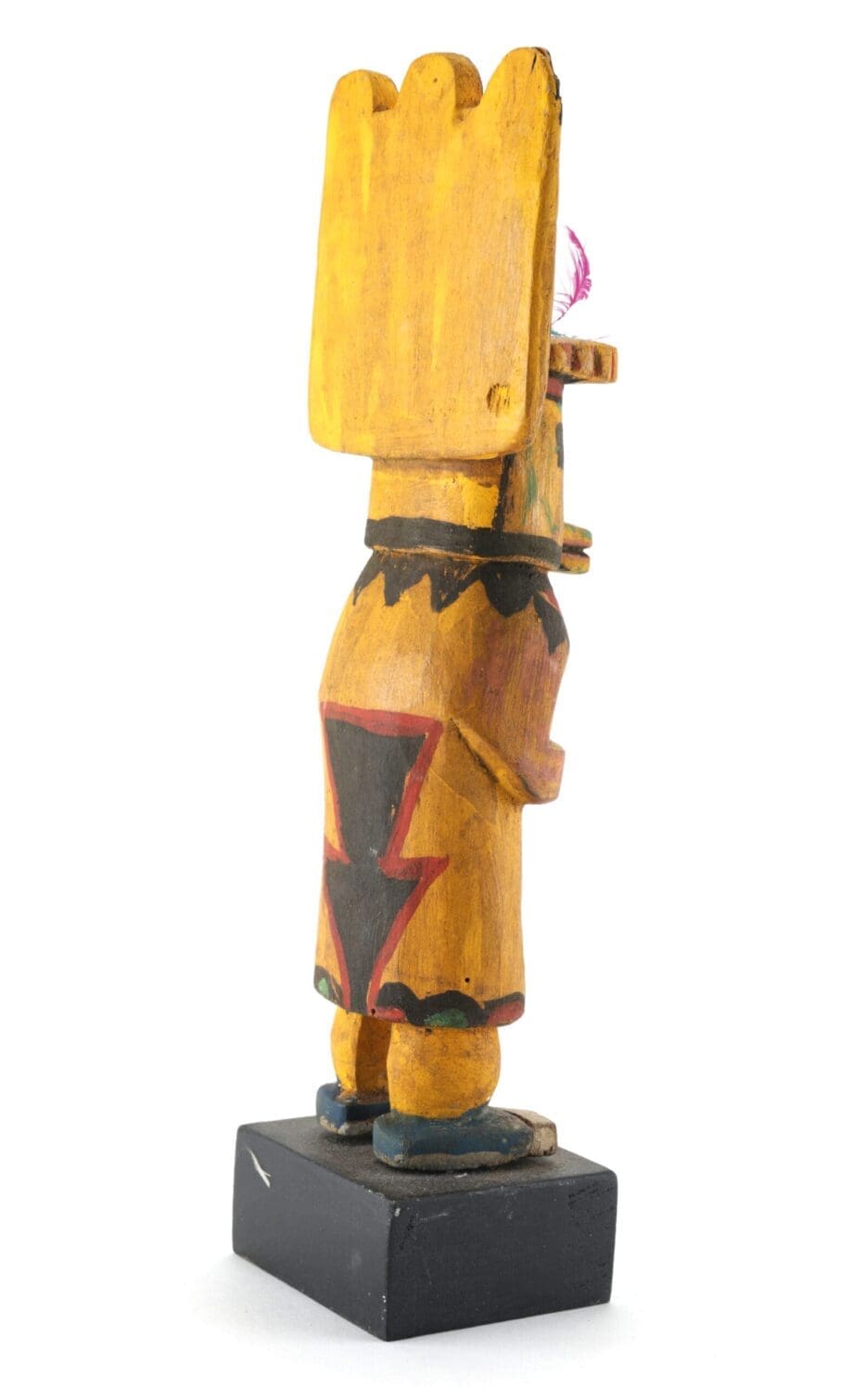 Shalako kachina - Hopi - 33 cm - Ben Spangberg collection - Vergulde Kat