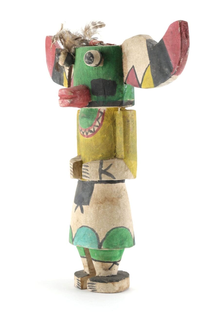 Old Hopi Sio Shalako Mana kachina - Arizona, United States - Vergulde Kat