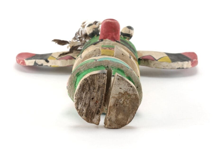 Old Hopi Sio Shalako Mana kachina - Arizona, United States - Vergulde Kat