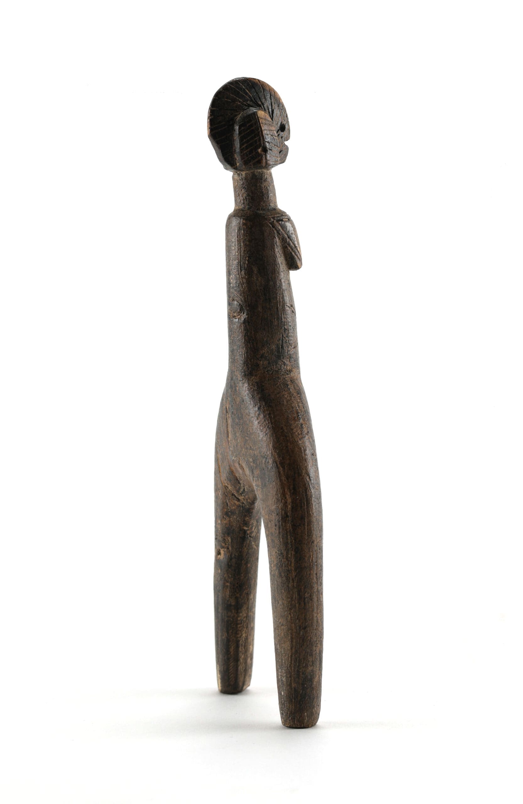 Mossi katapult met vrouwenfiguur – Burkina Faso – detailfoto