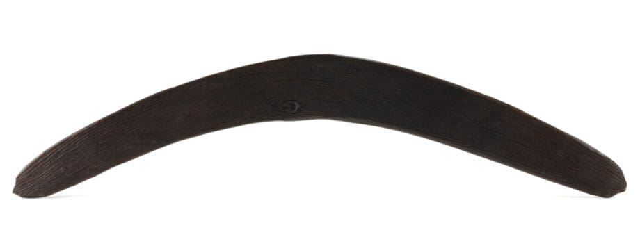 Aboriginal ceremonial boomerang - incised decor, Australia - Vergulde Kat