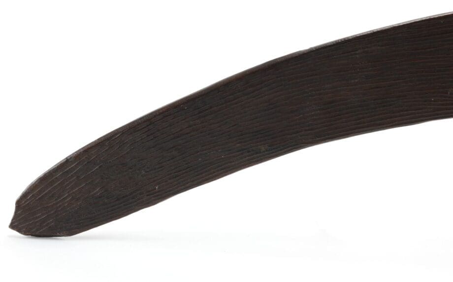 Aboriginal ceremonial boomerang - incised decor, Australia - Vergulde Kat