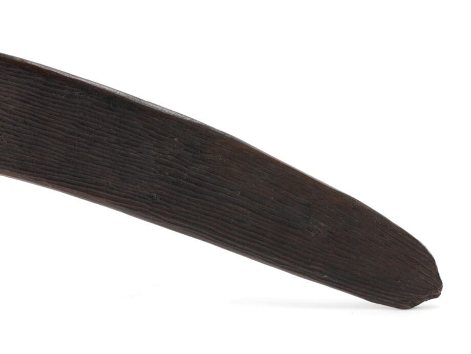 Aboriginal ceremonial boomerang - incised decor, Australia - Vergulde Kat