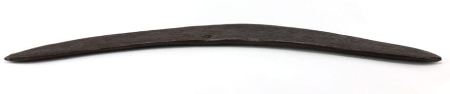 Aboriginal ceremonial boomerang - incised decor, Australia - Vergulde Kat